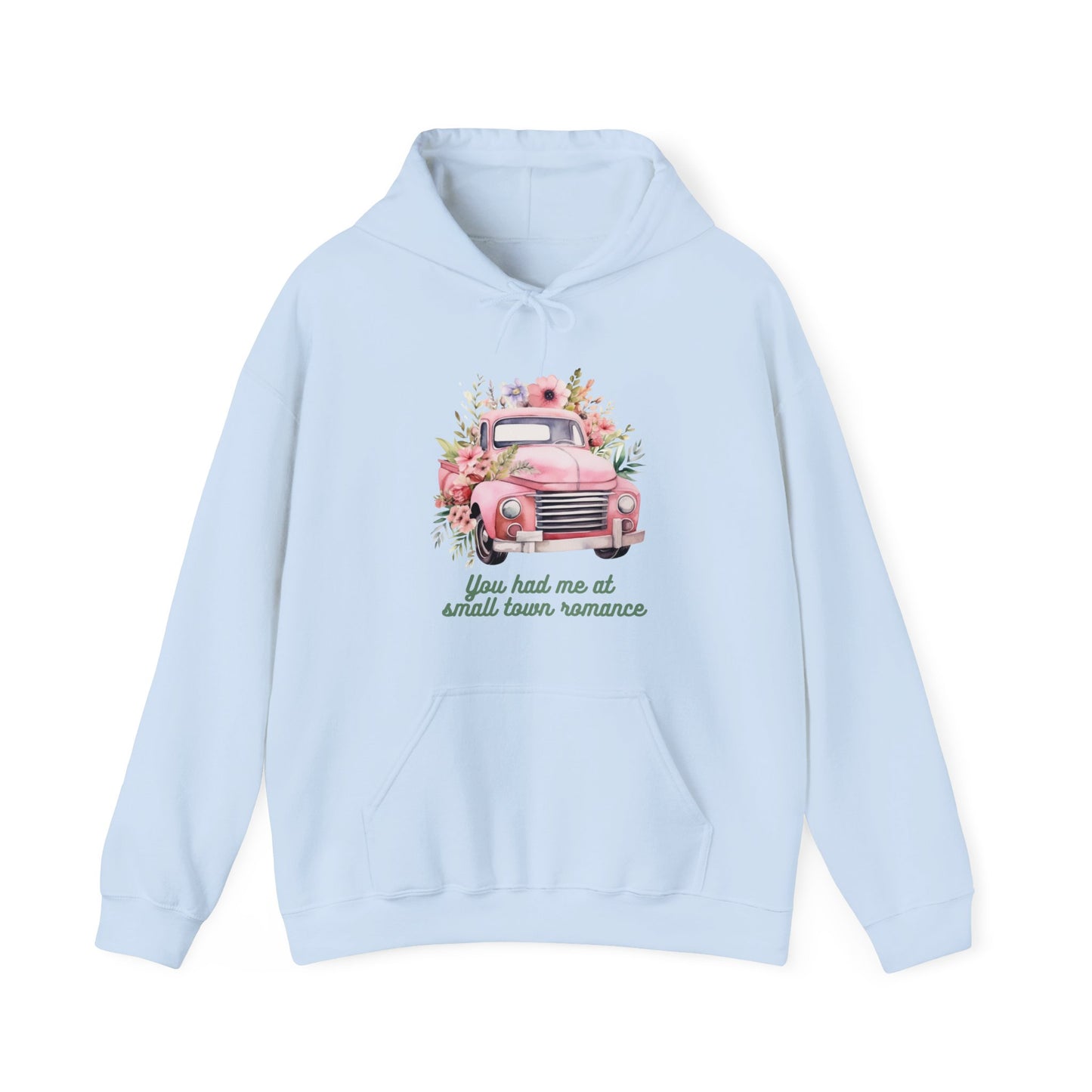 Small Town Romance Hooded Sweatshirt