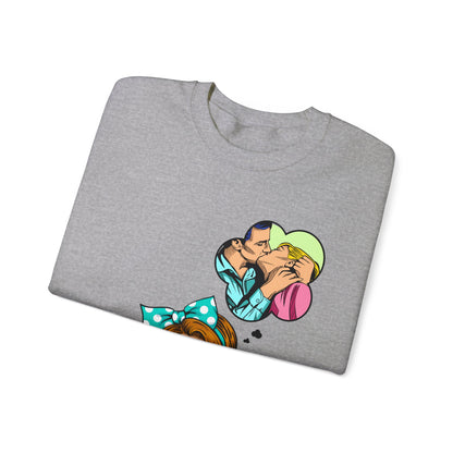 Romance Comic Crewneck Sweatshirt