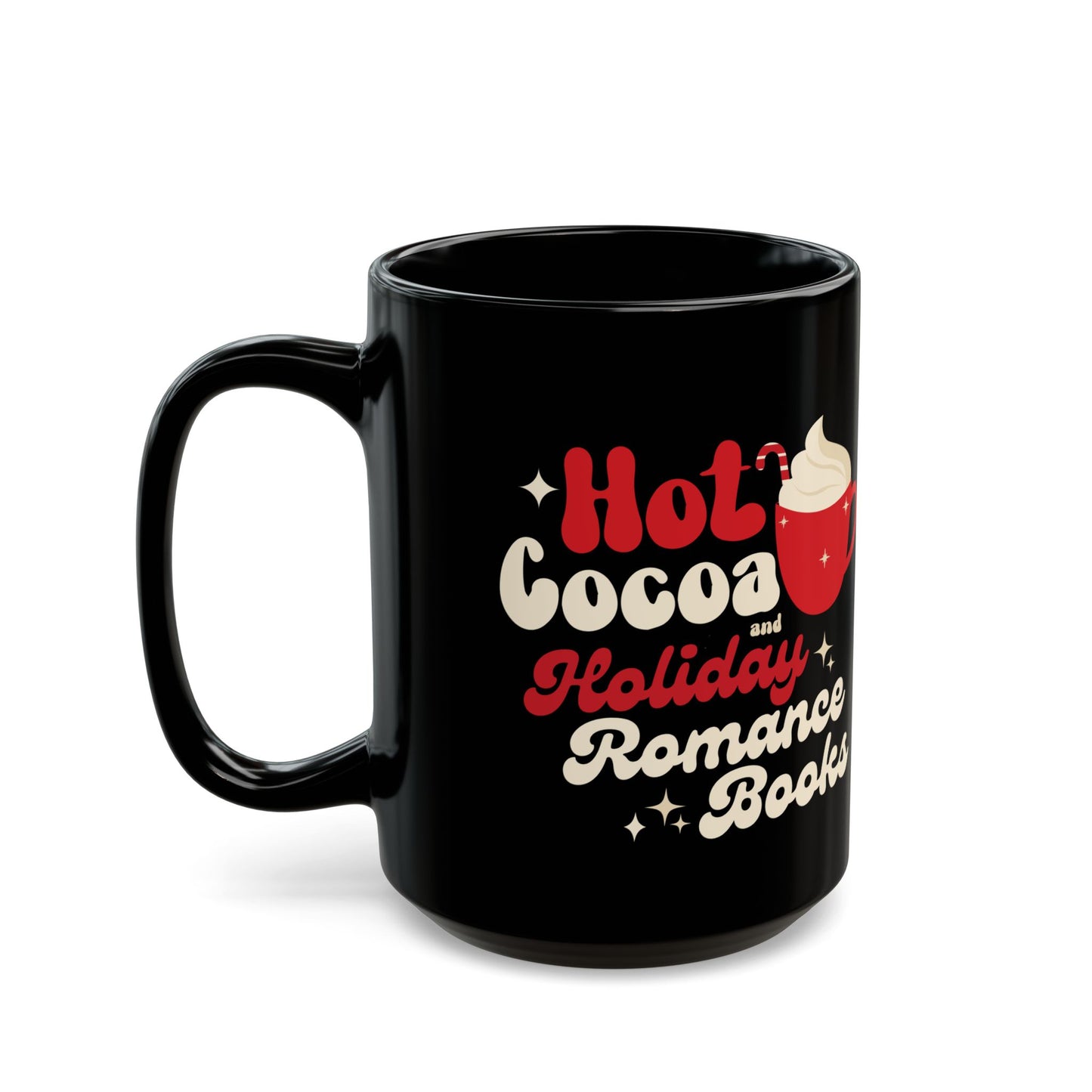 Hot Cocoa and Books Mug (15oz)