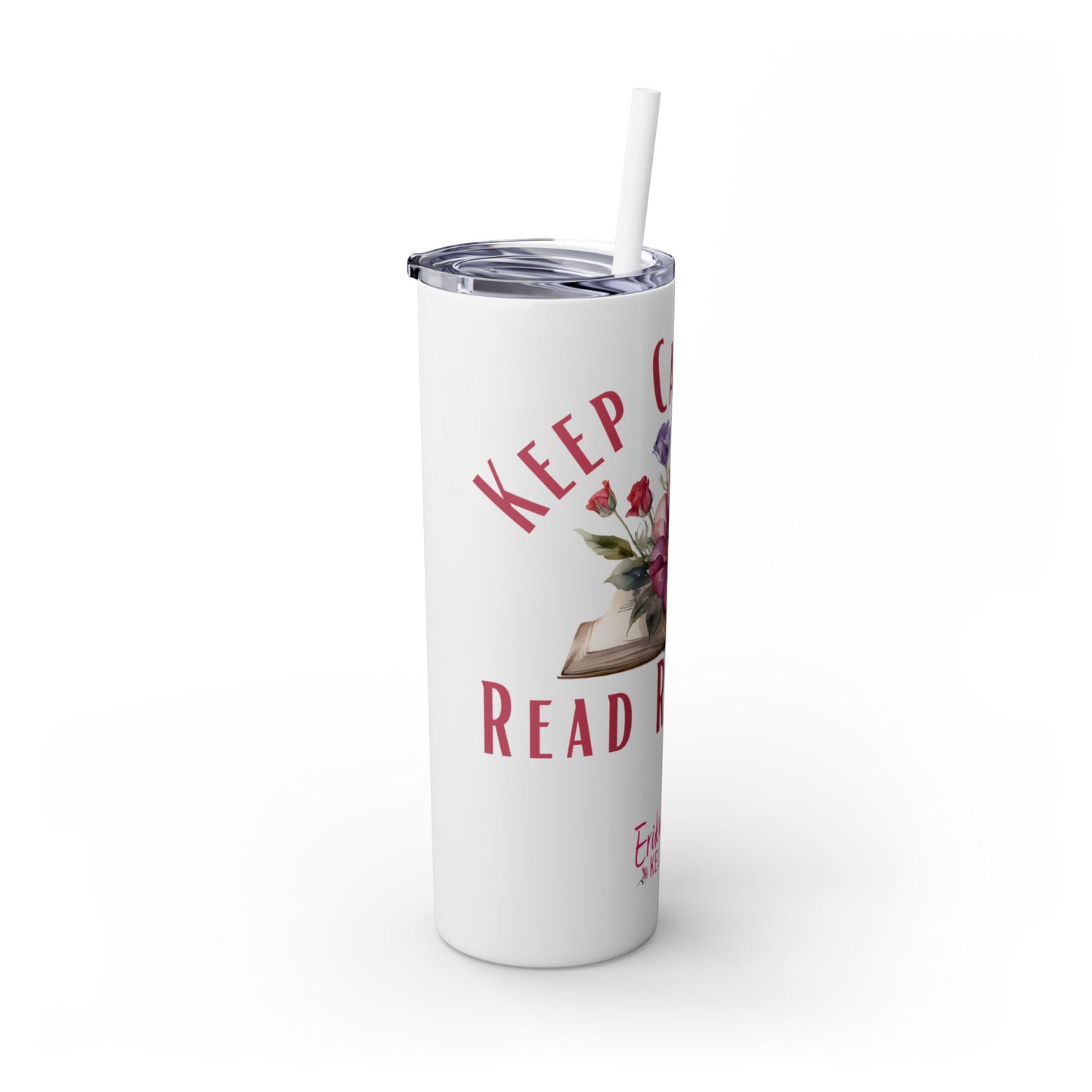 Keep Calm Tumbler with Straw, 20oz