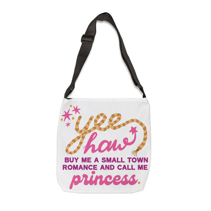 Yee Haw Princess Adjustable Tote Bag