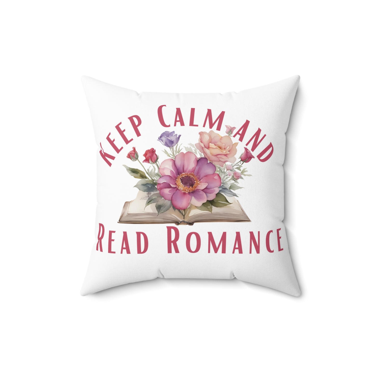 Keep Calm Spun Polyester Square Pillow