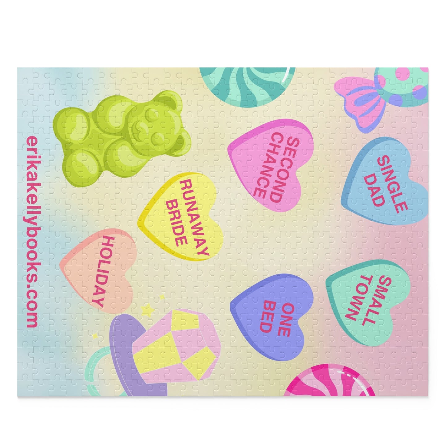 Candy Heart Tropes Puzzle (500-Pieces)