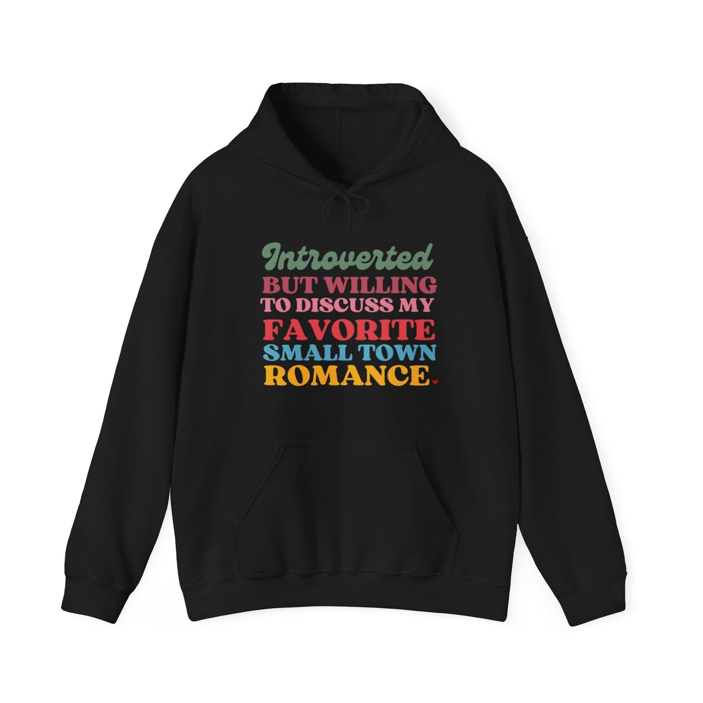 Book Loving Introvert Hooded Sweatshirt