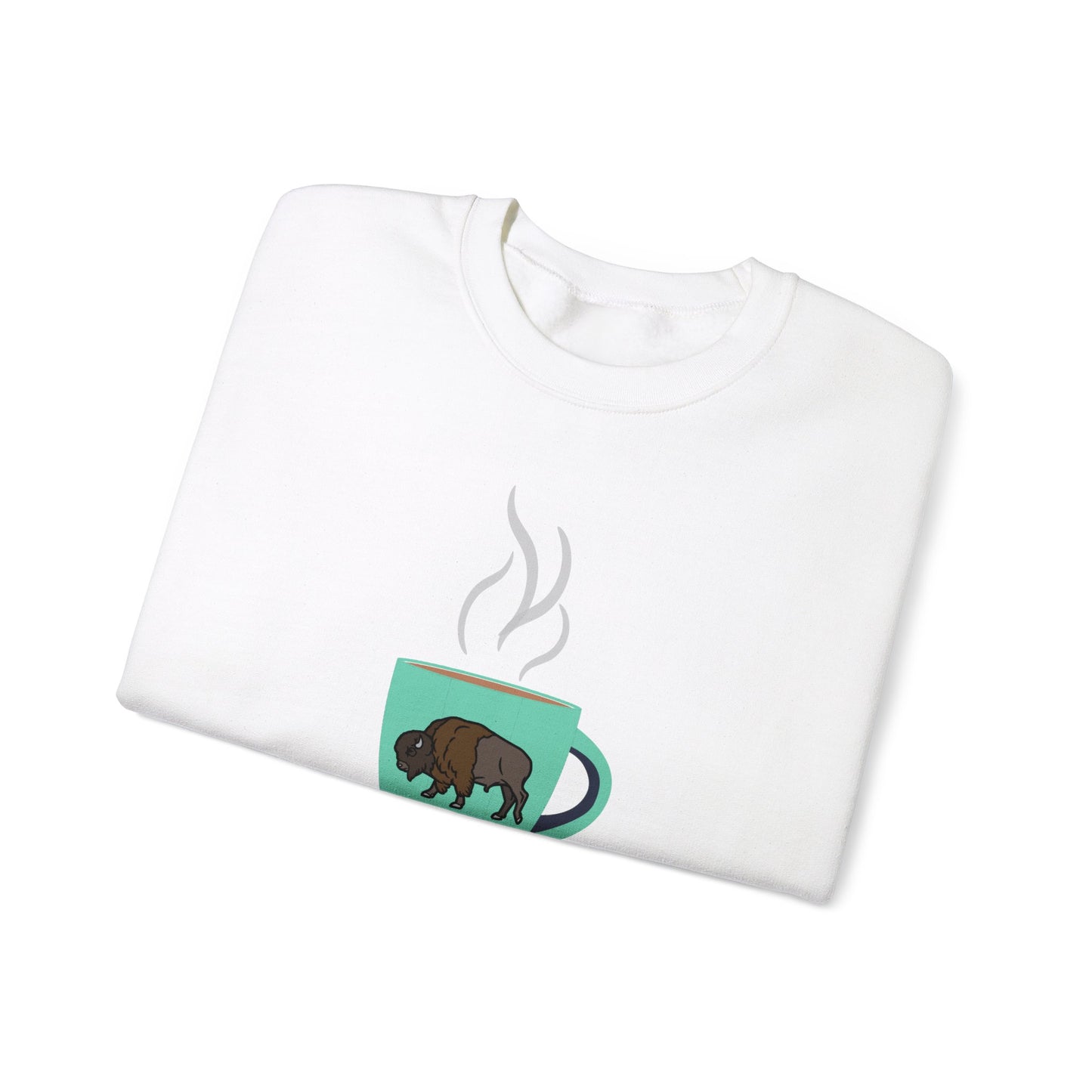 Steamy Coffee & Books Crewneck Sweatshirt