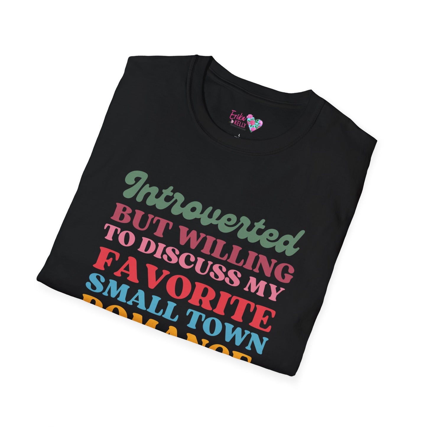 Book Loving Introvert Softstyle T-Shirt