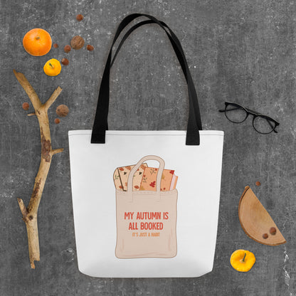 My Autumn is All Booked Tote bag