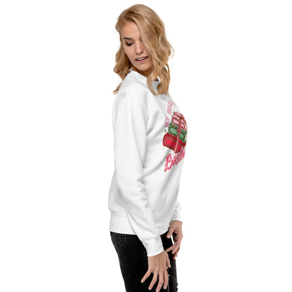 Booked Christmas Unisex Premium Sweatshirt