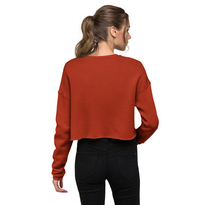 My Autumn is All Booked Crop Sweatshirt