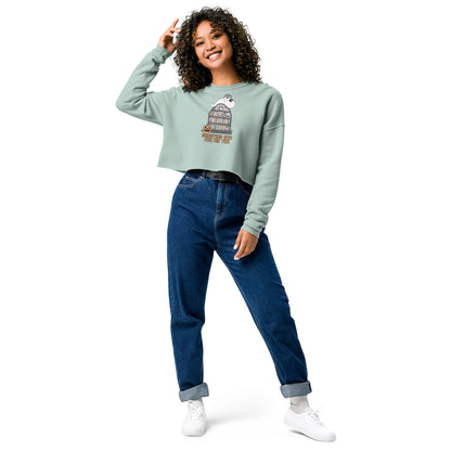 Ghosting You for My TBR Crop Sweatshirt